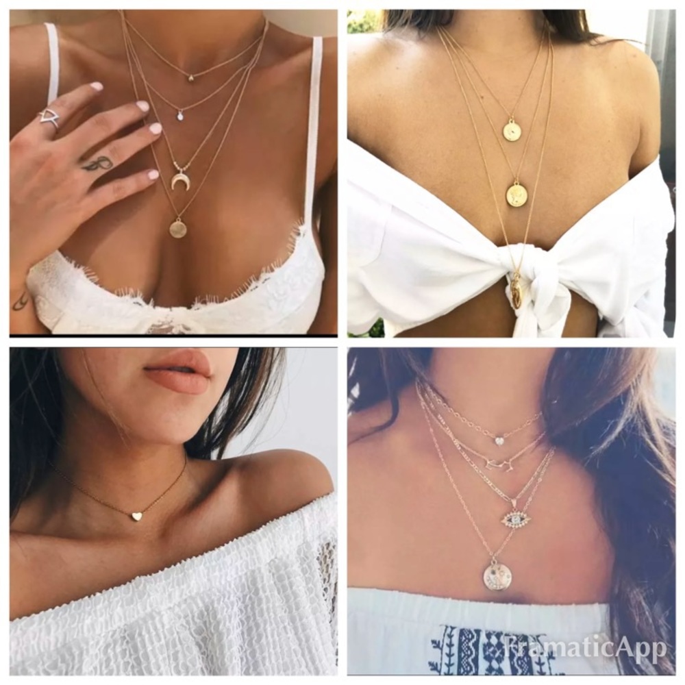 🛑SOLD Necklaces gold lote
